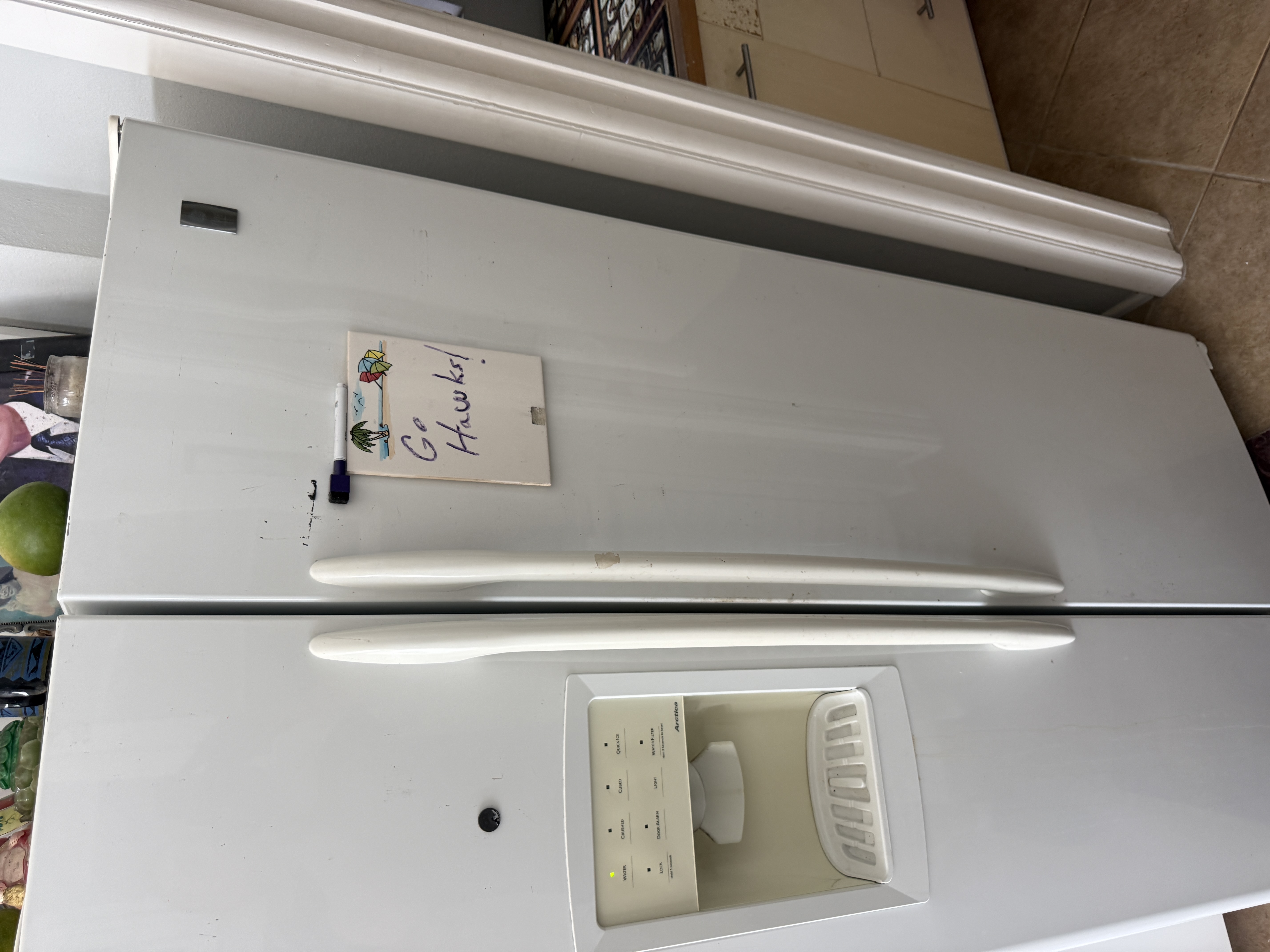 GE refrigerator in a kitchen in Clearwater Beach
